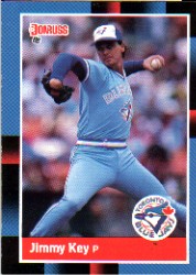 1988 Donruss Baseball Cards    072      Jimmy Key